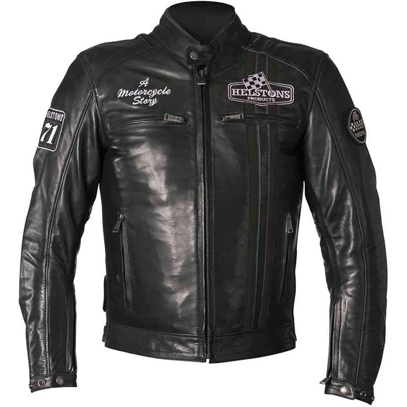 Buy ๐ Helstons Leather Jacket Indy Rag Black โญ 1 Buy ๐ Helstons Leather Jacket Indy Rag Black โญ