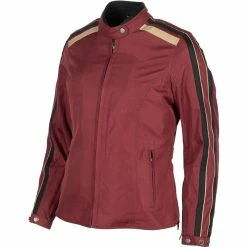 Budget 🌟 Textile Helstons Jade 👩 Women Jacket Bordeaux 🔥