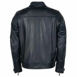 Budget ⌛ Helstons Leather Jacket Aeronef Rag Blue ✨ -Helstons shop 2021053 retro