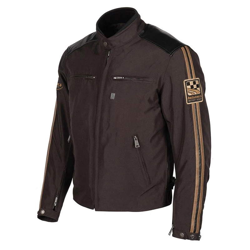 Hot Sale 🌟 Textile Helstons Ace Jacket Brown 🔔 1 Hot Sale 🌟 Textile Helstons Ace Jacket Brown 🔔