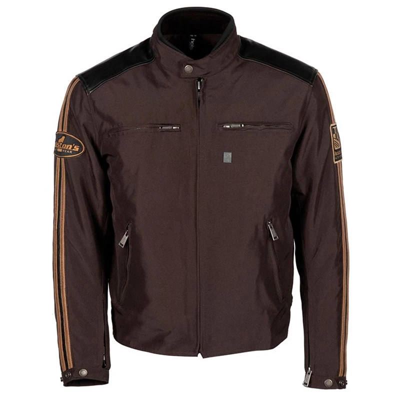 Hot Sale 🌟 Textile Helstons Ace Jacket Brown 🔔 2 Hot Sale 🌟 Textile Helstons Ace Jacket Brown 🔔 - Image 2