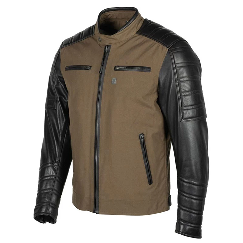 Hot Sale 🤩 Textile Helstons Cruiser Jacket Kaki Brown 🔥 1 Hot Sale 🤩 Textile Helstons Cruiser Jacket Kaki Brown 🔥