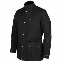 Budget ๐ Textile Helstons Duke Jacket Black ๐