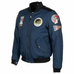 Cheap 🛒 Textile Helstons Lynx Jacket Blue 🤩