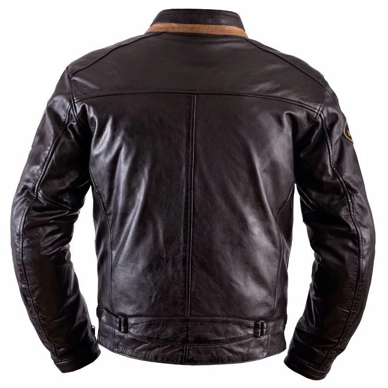 New โญ Helstons Ace Rag Leather Jacket Brown ๐งจ 2 New โญ Helstons Ace Rag Leather Jacket Brown ๐งจ - Image 2
