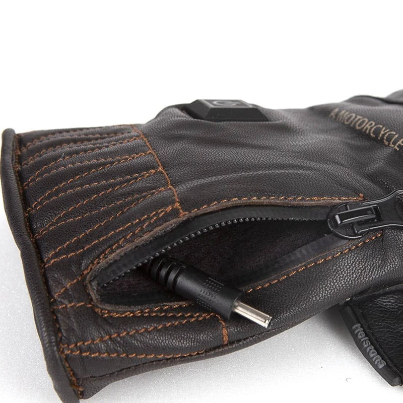 Outlet โจ Winter Helstons Bora Heated Gloves Brown ๐ 3 Outlet โจ Winter Helstons Bora Heated Gloves Brown ๐ - Image 3