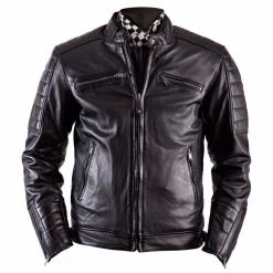 Budget 🌟 Helstons Cruiser Leather Jacket Black 🌟