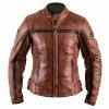 Wholesale 🛒 Leather Helstons Daytona Rag Ladies Jacket Camel 🌟