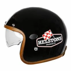 Discount 🤩 Custom Helstons Flag Carbon Helmet Black ✔️