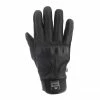 Coupon 😀 Winter Helstons Justin Hiver Leather Gloves Black 🌟