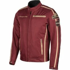Best deal 😉 Textile Helstons King Tissu Jacket Bordeaux 🔥