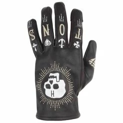 Flash Sale ✨ Summer Helstons Kustom Skull Gloves Black 🎁