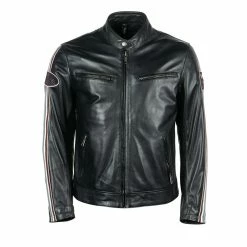 Best reviews of 👍 Helstons Race Rag Leather Jacket Black 🧨