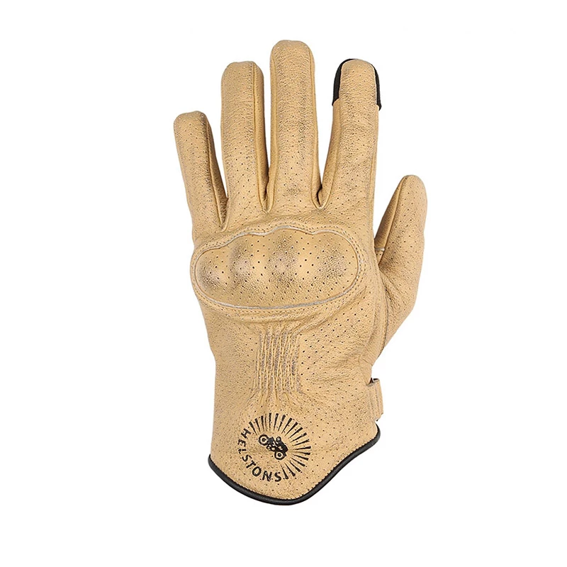 Flash Sale ๐ Summer Helstons Sun Air Leather Gloves Beige Black ๐ 1 Flash Sale ๐ Summer Helstons Sun Air Leather Gloves Beige Black ๐