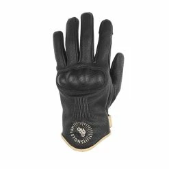 Hot Sale 🛒 Summer Helstons Sun Air Leather Gloves Black Beige ⭐