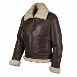 Cheapest 🔔 Helstons Thunder Leather Jacket Brown 🤩