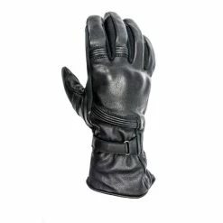 Best deal ❤️ Winter Helstons Titanium Leather Gloves Black 😉