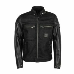 Discount โจ Textile Helstons Winston Jacket Black โจ