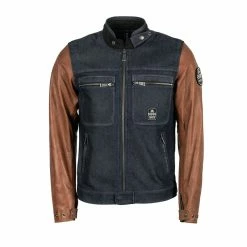 Top 10 ⌛ Textile Helstons Winston Jacket Blue Tan 🥰