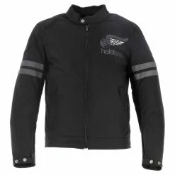 Cheap ✨ Textile Helstons Jake Speed Tissu Jacket Black Grey 🔔