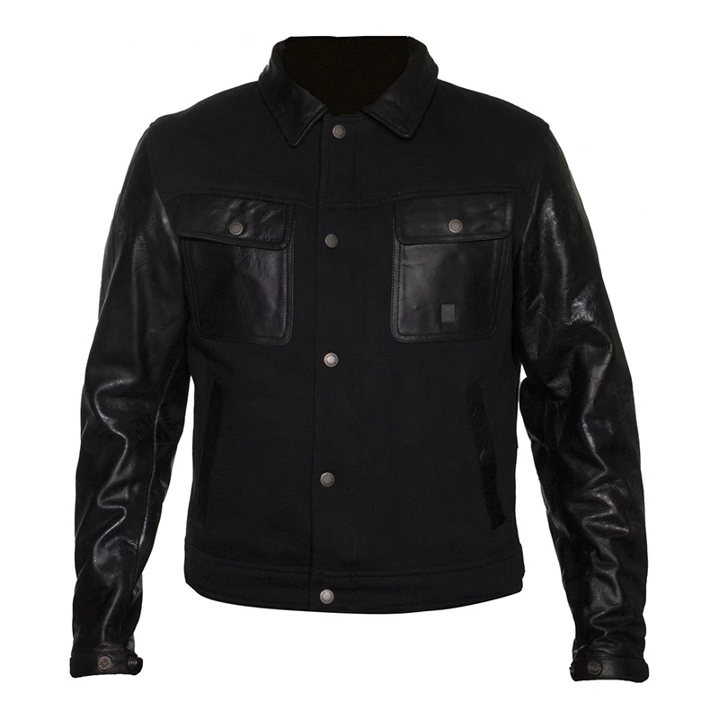 New 😉 Helstons Kansas Leather Jacket Black 👏 1 New 😉 Helstons Kansas Leather Jacket Black 👏