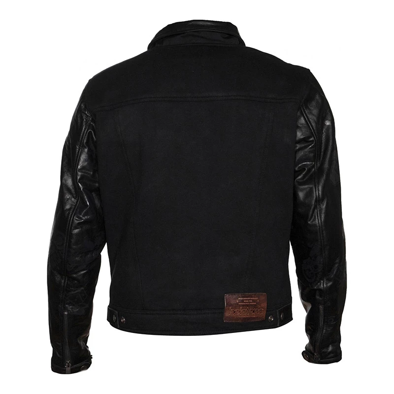 New 😉 Helstons Kansas Leather Jacket Black 👏 2 New 😉 Helstons Kansas Leather Jacket Black 👏 - Image 2