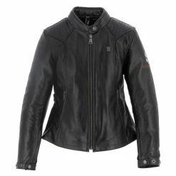 Coupon 😍 Helstons Emilia Lady Leather Jacket Black 🥰