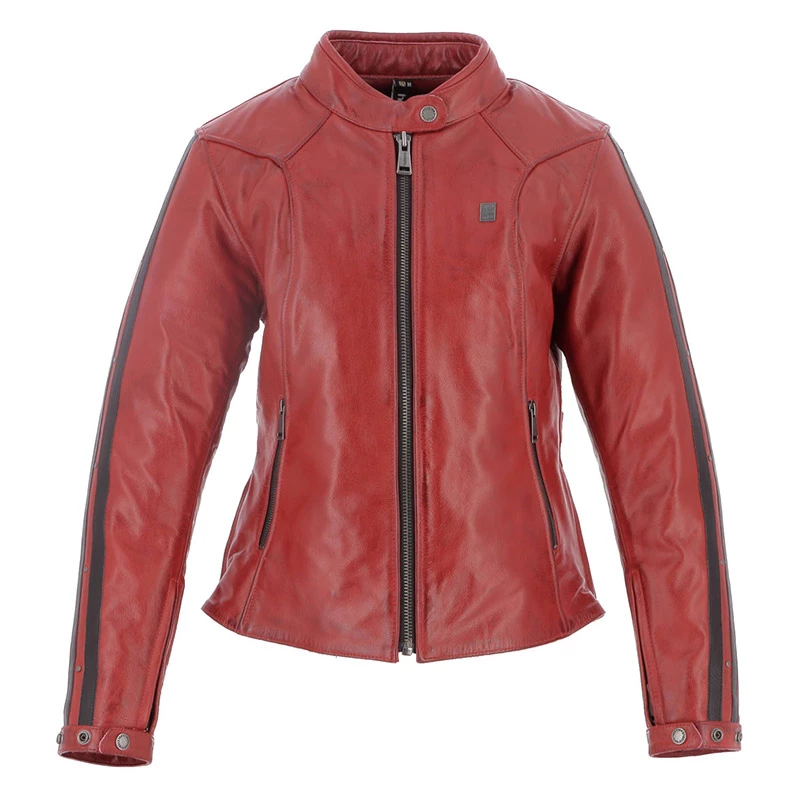 Wholesale 🥰 Helstons Victoria Lady Leather Jacket Red 🌟 1 Wholesale 🥰 Helstons Victoria Lady Leather Jacket Red 🌟